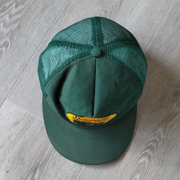 VINTAGE Hemmings Motor News Trucker Hat Snapback Cap Green Patch USA Made - Picture 3 of 12